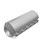 PLJ01 弹性圆柱销-带齿形槽