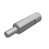 OAB11_16 圆形支柱-一端外螺纹一端内螺纹型-螺纹长度指定型-带扳手槽型