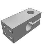 ODU21_36 支柱固定夹-螺孔平行-孔距选择型