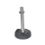 WN 9000.1 G - Stainless Steel Stud Type-"NY-LEV®" Nylon Base Leveling Mounts, Type A, With Lag Bolt Holes, With Rubber Pad