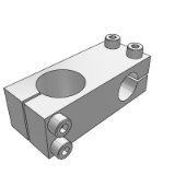 RDH01_51 - Pillar retaining clip¡¤different diameter orthogonal¡¤Pitch selection type / Pitch specified type