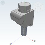 BLQ26 - Vacuum pipe fittings/Half caliper screw