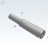 BLY21_23 - Step Positioning Pin With Internal Thread At One End