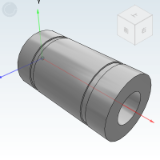 OBK21_31 - Aluminum-plastic sliding bearing-closed type, open type