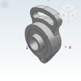 UCFA_TR - TR pedestal bearing, molded, spherical ball bearing with adjustable rhombus pedestal