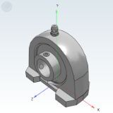 UCPA204_209-ASAHI - ASAHI Mounted Bearing, Narrow Vertical Pedestal Outer Spherical Ball Bearing,Cast Type