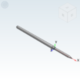 PLA-100 - probe standard type minimum installation center distance 100mil/2.54mm