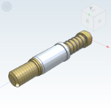 PNP200 - Integral Probe / Nut for Integral Probe High Current Probe Standard Type Minimum Mounting Center Distance 100mil/2.57mm