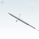 PNPA020 - Double-head probe IC test 20 series, minimum installation center distance 11.8mil/0.3mm, maximum stroke 1.1mm