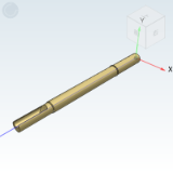 PRA-002-30_47-G - Probes/sockets for ICT testing Standard type, minimum installation center distance 100mil/2.54mm, maximum working stroke 4mm