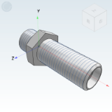 WSD08_09 - Plate type transition joint/Metric thread/Direct head